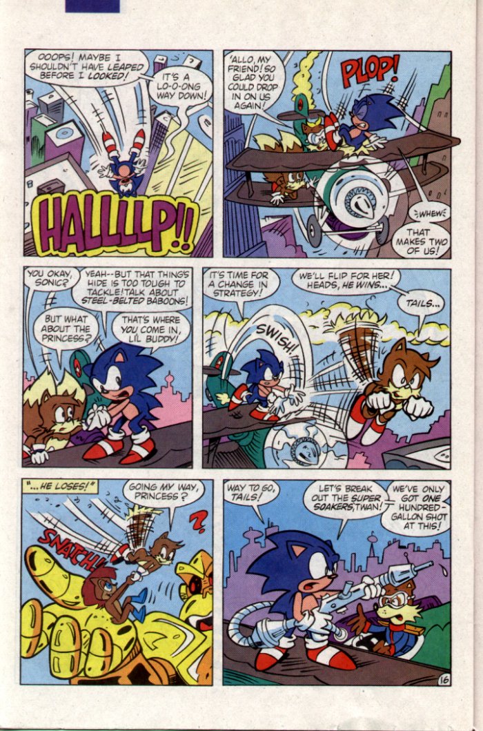 Sonic - Archie Adventure Series December 1994 Page 16